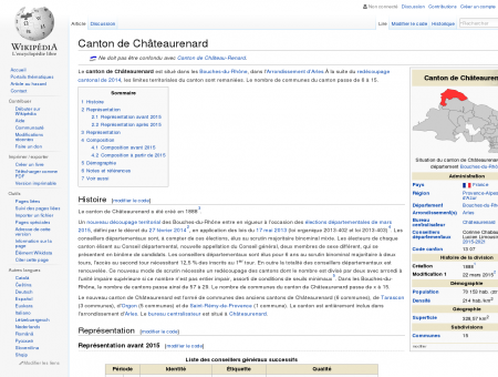 Canton de Châteaurenard  Wikipédia