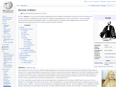 Avocat (métier)  Wikipédia