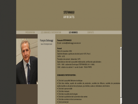 www.Stefanaggi-avocat.com, Stefanaggi...