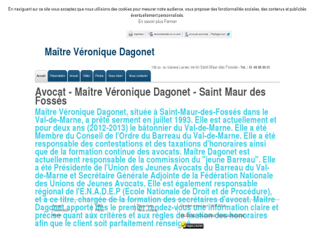 Maître Véronique Dagonet à Saint-Maur-des...