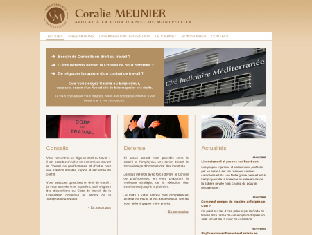 | Maître Coralie MEUNIER, Avocat en Droit du...