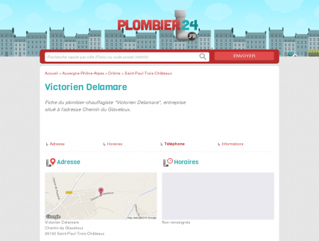 Victorien Delamare - Plombier-Chauffagiste -...