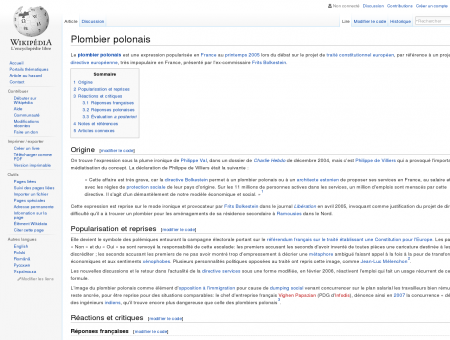 Plombier polonais  Wikipédia