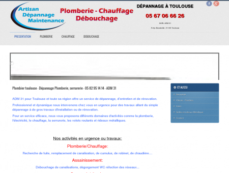 plombier colomiers