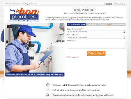 Plombier Behren - Votre Devis en 2 clics !