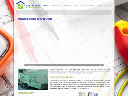 Qualiteck Électrique - Entrepreneur Électricien...
