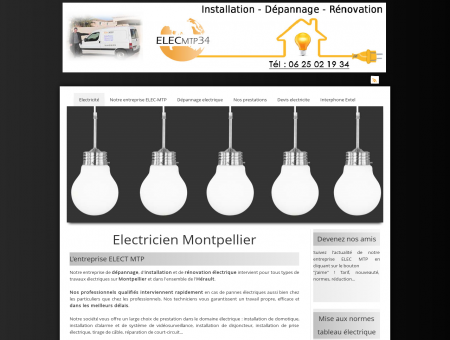 Electricien de Montpellier ELEC-MTP