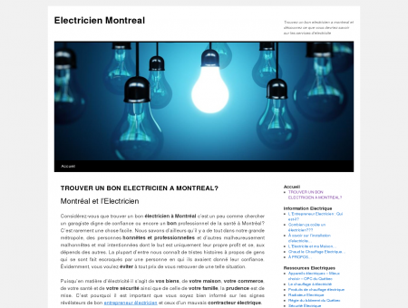 Electricien Montreal, Entrepreneur Electricien ...