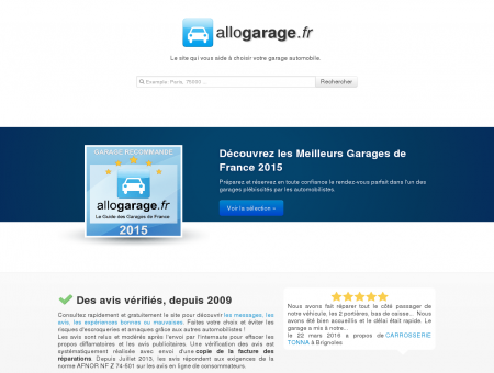 Allogarage ® - le Guide des Garages de France