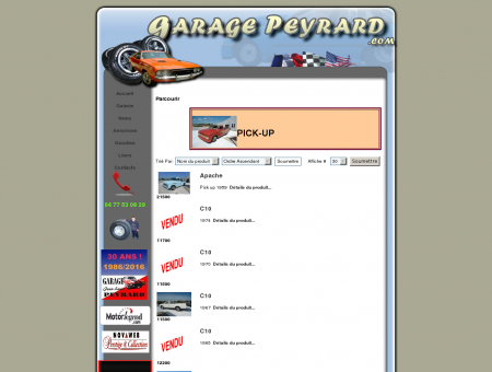 Garage Peyrard - PICK-UP