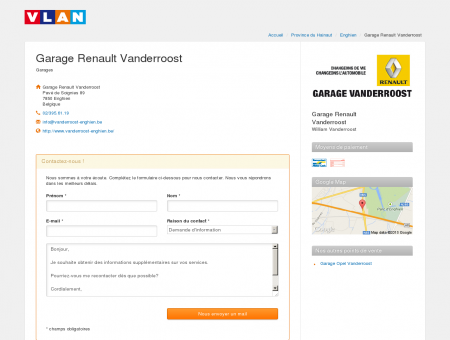 Garage Renault Vanderroost - Enghien | Vlan.be