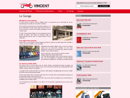Le Garage - Garage Vincent sprl [scooters -...