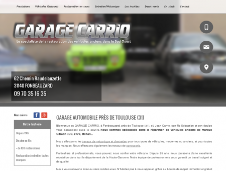 Accueil | Garage Carrio | Fonbeauzard (31)