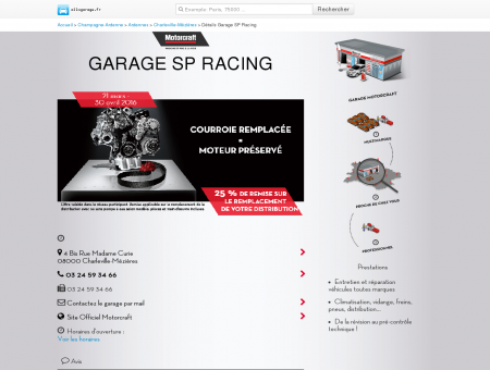 Garage SP Racing Charleville-Mézières -...