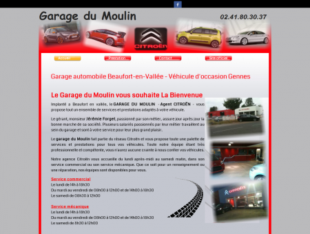 Garage automobile Beaufort-en-Vallée -...