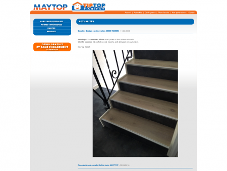 Maytop - Tiptop Habitat - Habillage d'escalier ...