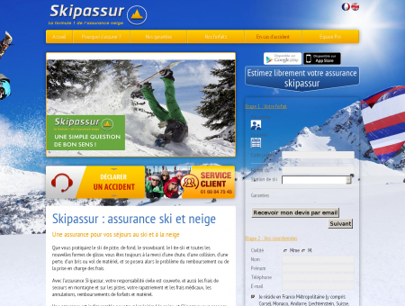 Assurance Ski : devis assurance neige, ski et...