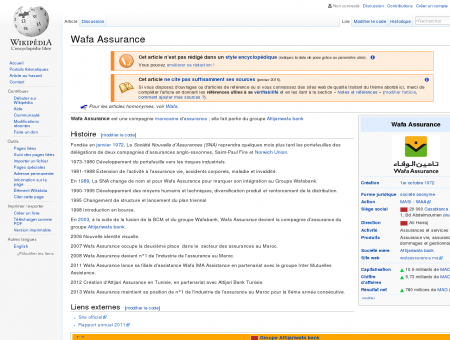 Wafa Assurance  Wikipédia