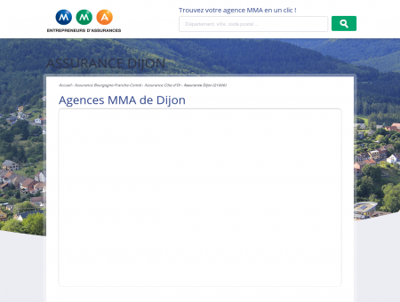 Assurance Dijon  trouvez votre agence MMA...
