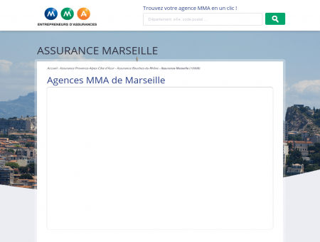 Assurance Marseille  trouvez votre agence...