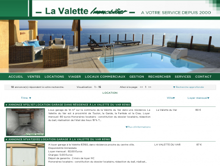 Lavalette immobilier - Ventes, locations,...