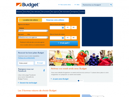 Budget® Location Voiture | budget.fr