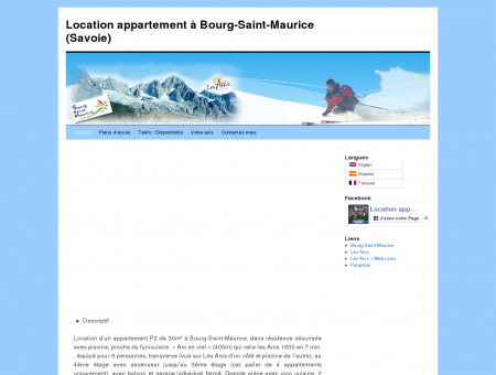 Location appartement à Bourg-Saint-Maurice...
