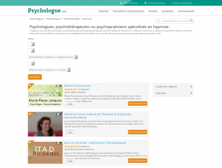 Hypnose - Psychologue.net