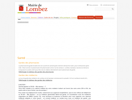 Santé | Mairie de Lombez