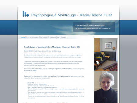 Psychologue à Montrouge - Marie-Hélène...