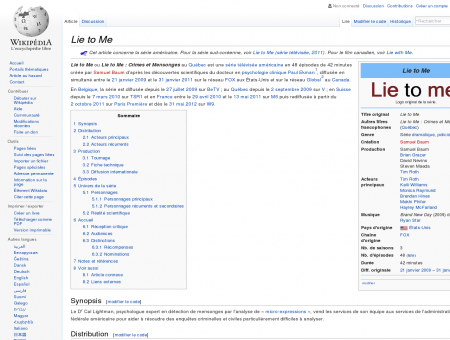 Lie to Me  Wikipédia