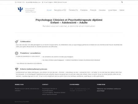Cabinet de psychologie | Pascal OLIVIER...