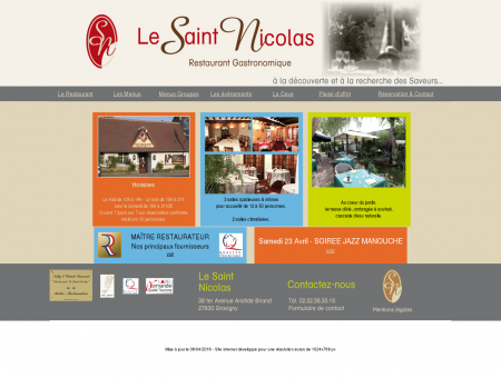 Le Saint Nicolas Restaurant Gastronomique...