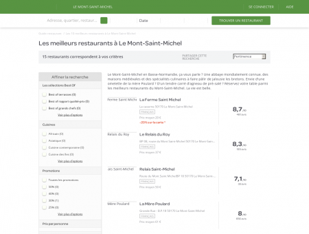 Les 10 meilleurs restaurants à Le Mont-Saint...