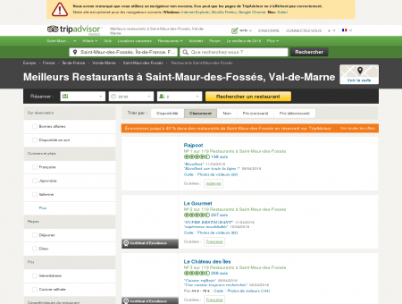 Les 10 meilleurs restaurants à Saint-Maur-des...