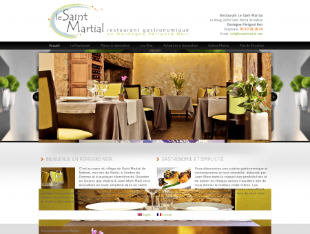 Le Saint Martial, Restaurant gastronomique...