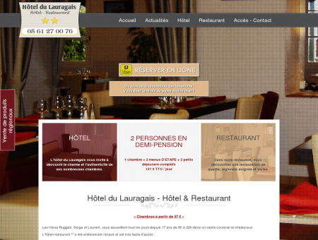Hôtel Restaurant du Lauragais - Hôtel et...