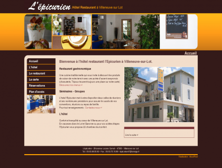 Hôtel Restaurant à Villeneuve sur Lot (47) :...