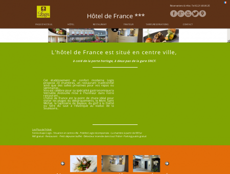 Hôtel de France vire Restaurant Traiteur...