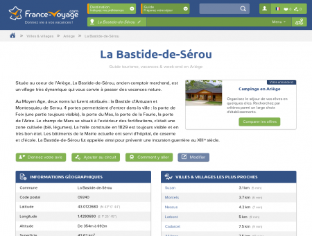 La Bastide-de-Sérou - Tourisme, Vacances &...