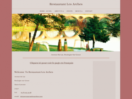 Restaurant Les Arches - Home  Acueil