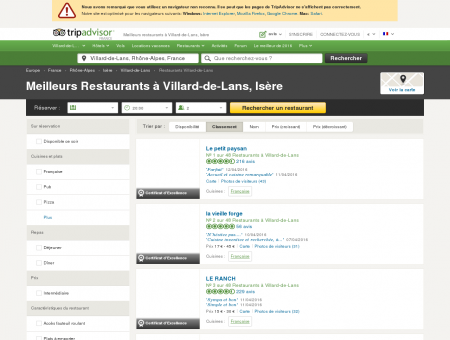Les 10 meilleurs restaurants à Villard-de-Lans ...