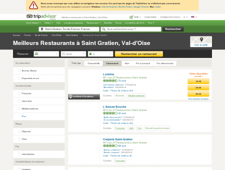 Les 10 meilleurs restaurants à Saint Gratien -...