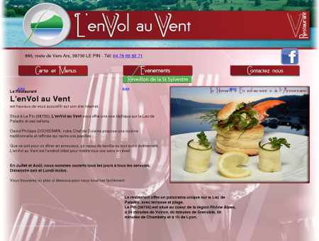Restaurant L'enVol au Vent, Le Pin