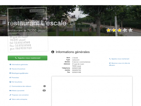 restaurant L'escale, 76350 oissel | Quartier...