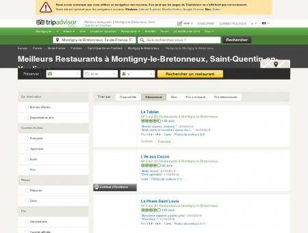 Les 10 meilleurs restaurants à Montigny-le...