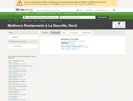 Les meilleurs restaurants à La Neuville -...