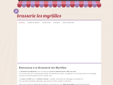 Brasserie Les Myrtilles - Restaurant Cestas...