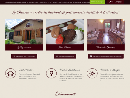 Restaurant Le Bienvenu à Colomiers :...