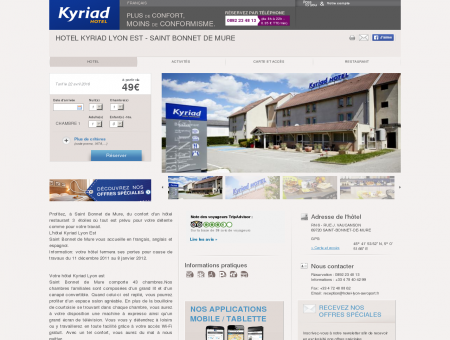 Hotel KYRIAD LYON EST - Saint Bonnet de Mure